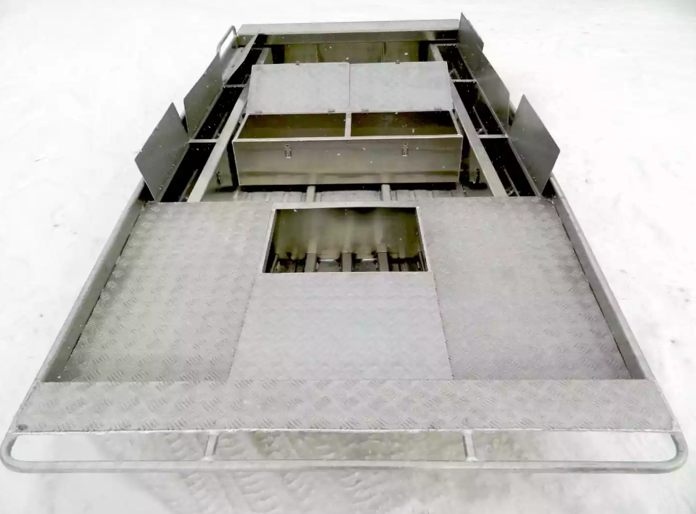 Алюминиевая лодка Wyatboat-390 Jonboat в Батайске