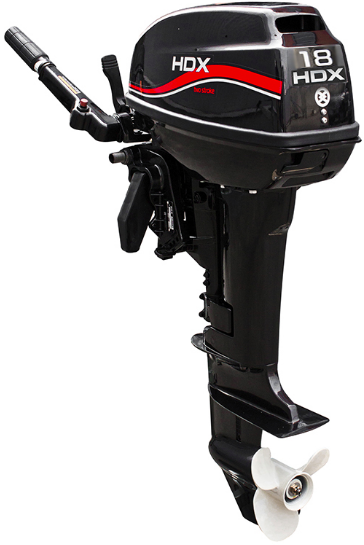 Лодочный мотор 2-х тактный HDX R series TE 18 BMS в Батайске