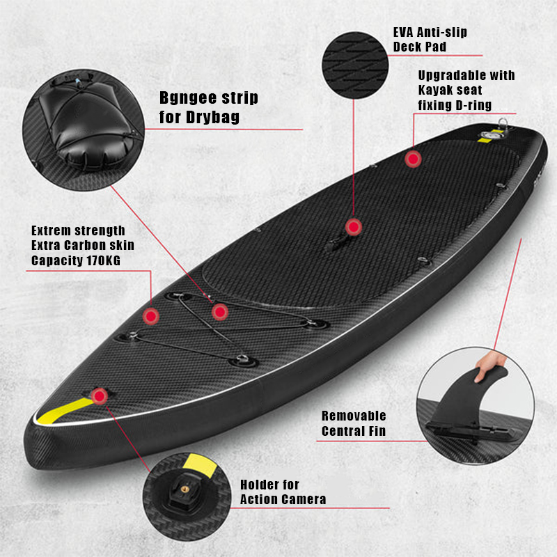 SUP (САП) ДОСКА MISHIMO CARBON DARKSIDE 11’ (335СМ) в Батайске