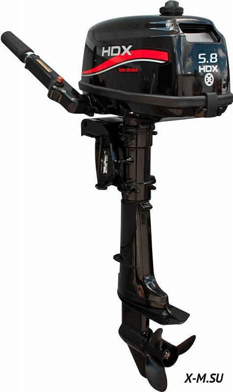 Лодочный мотор 2-х тактный HDX R series T 5,8 BMS в Батайске