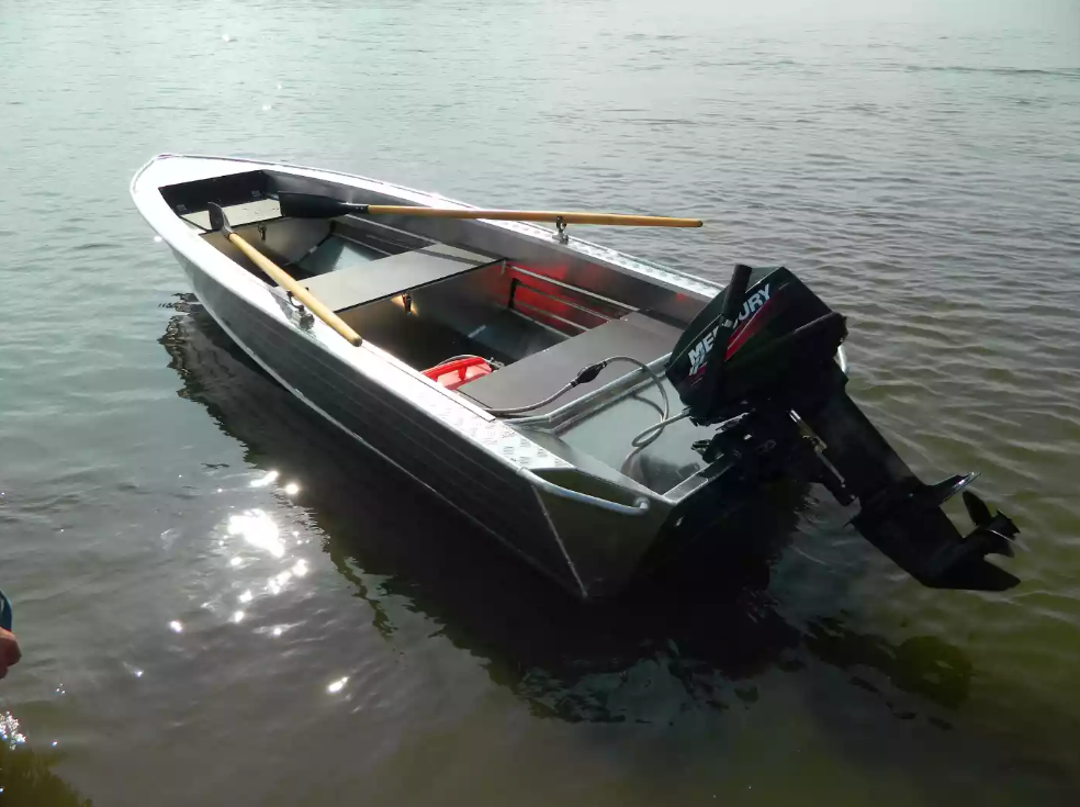 Алюминиевая лодка Wyatboat-390 У в Батайске