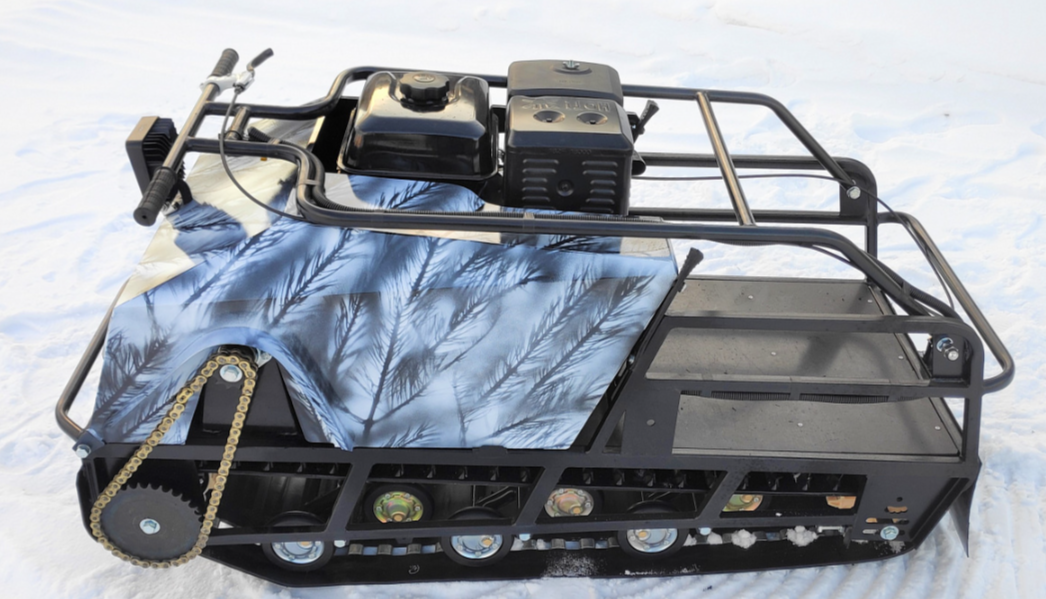 Мотобуксировщик Irondog (Железная собака) M600 15 Камуфляж Охотник в Батайске