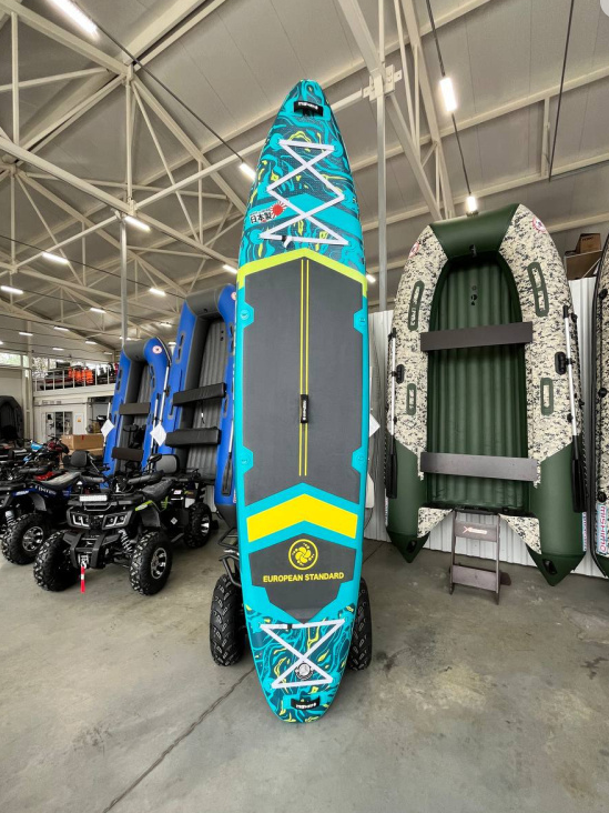 SUP (САП) Доска MISHIMO PRO-MAX Light Teal 11’ (335см) в Батайске