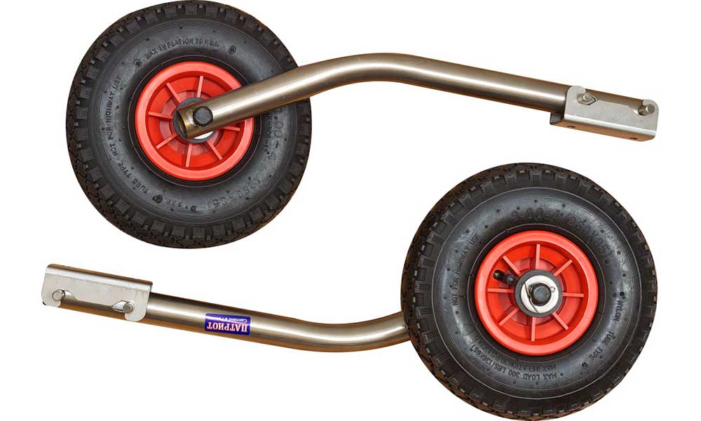 Транцевые колеса модульные удлиненные из нержавеющей стали в Батайске