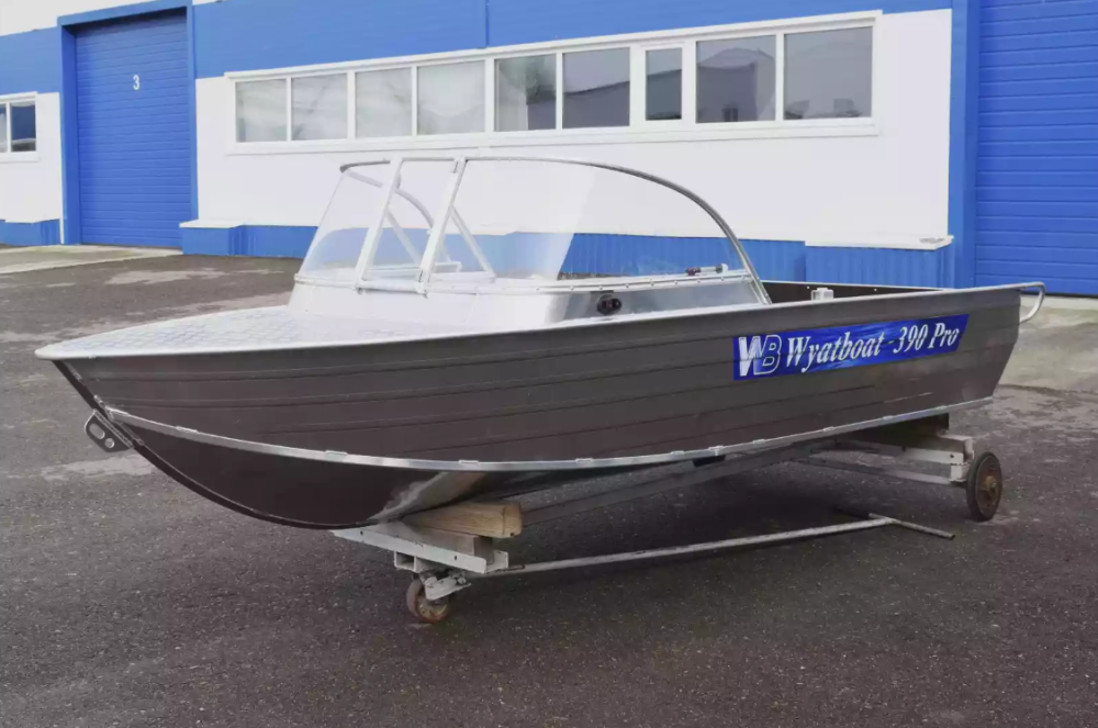 Алюминиевая лодка Wyatboat-390 Pro в Батайске