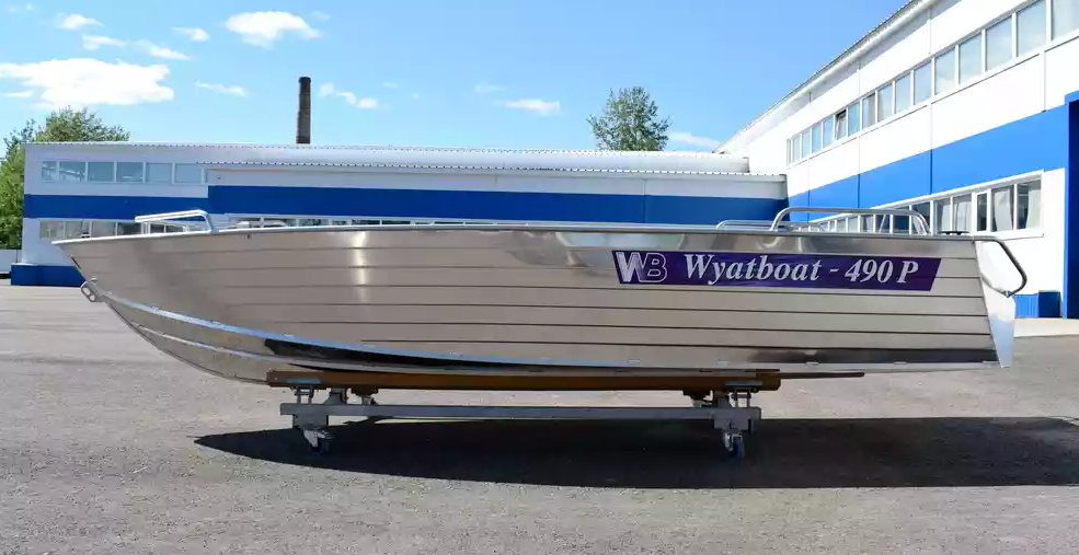 Алюминиевая лодка Wyatboat-490 P в Батайске