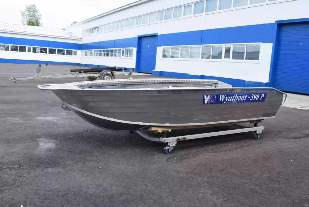 Алюминиевая лодка Wyatboat-390Р Увеличенный борт в Батайске