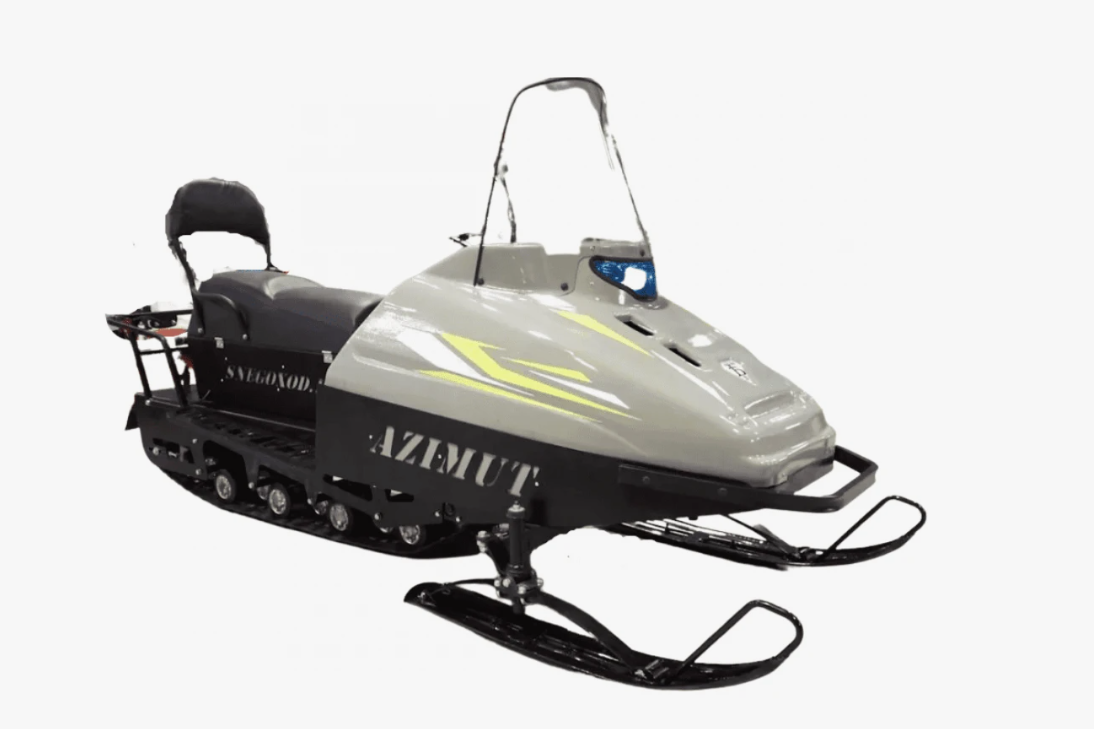 Миниснегоход Бурлак Азимут 24 л.с. , эл.запуск, реверс, тормоз гидравл, капот серый в Батайске