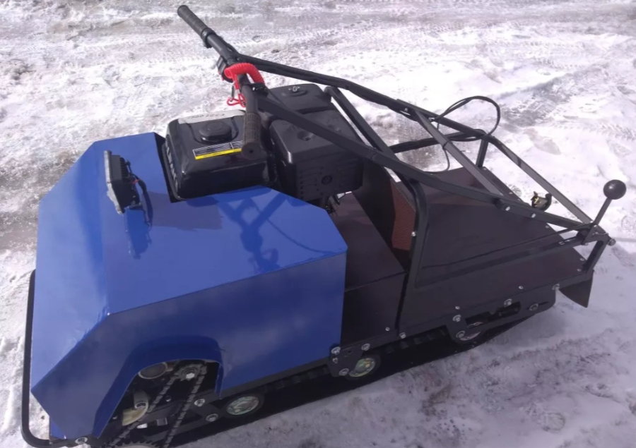 Мотобуксировщик AhtaR ЗИМА с реверсом (задний ход) в Батайске