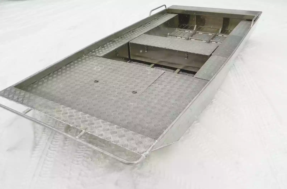 Алюминиевая лодка Wyatboat-390 Jonboat в Батайске