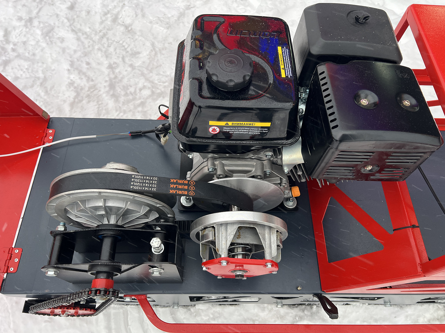 Мотобуксировщик EX-MOTO SNOWDOG S500 15л.с в Батайске