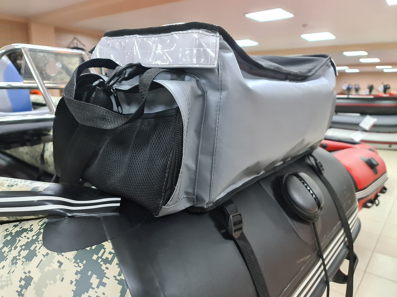 СУМКА ЛЮКС НА БАЛЛОН ДЛЯ ЛОДОК ПВХ 50Х25Х25 СМ в Батайске