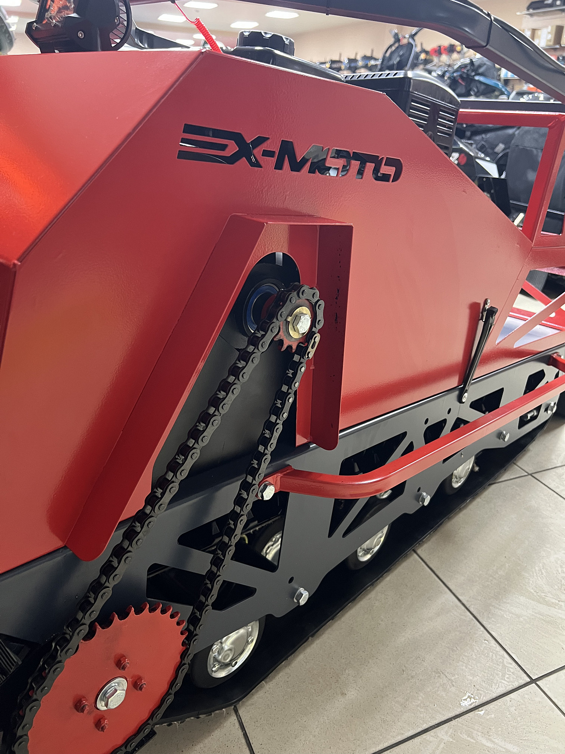 Мотобуксировщик EX-MOTO SNOWDOG S500 15л.с в Батайске