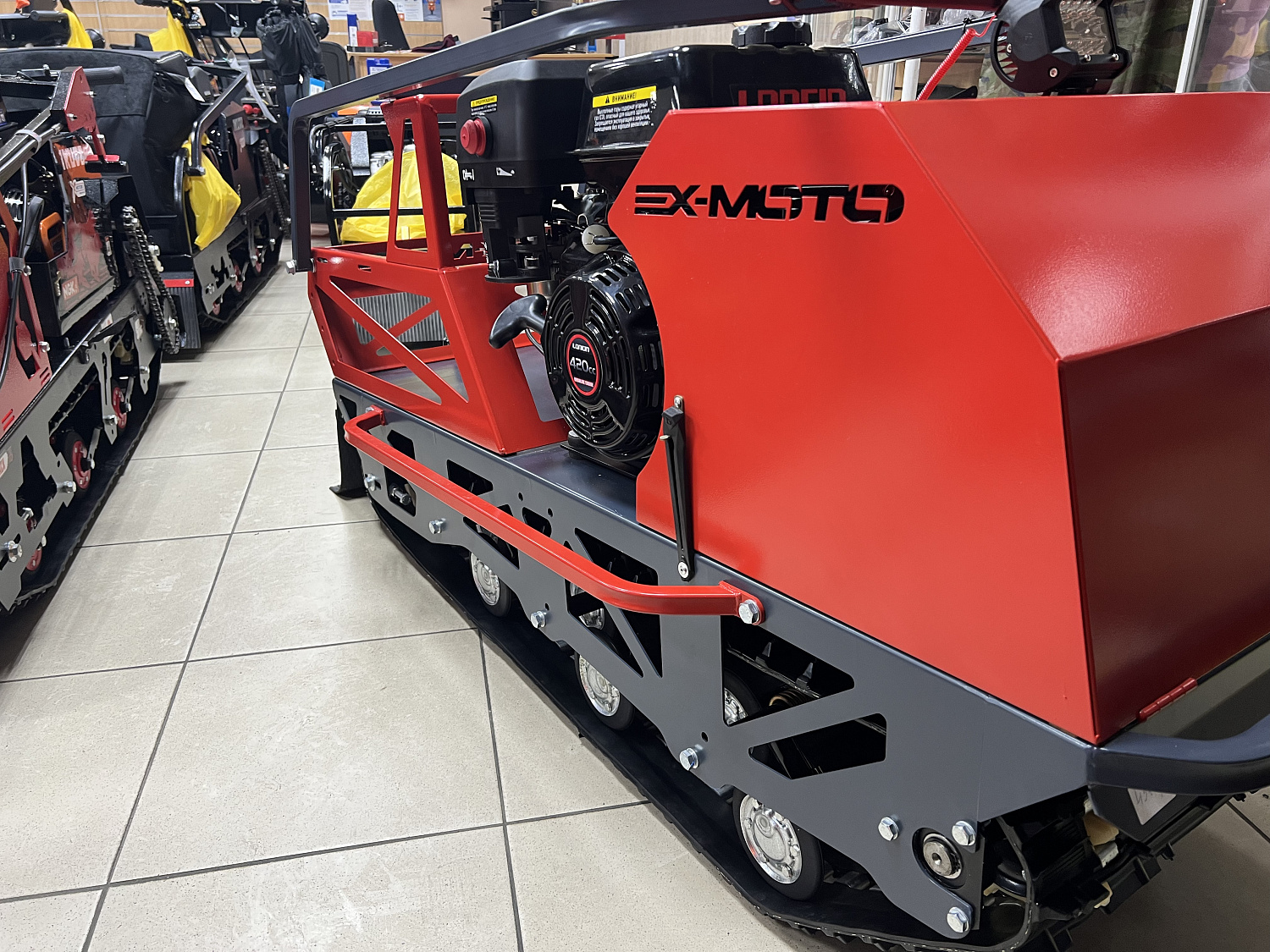 Мотобуксировщик EX-MOTO SNOWDOG S500 15л.с в Батайске