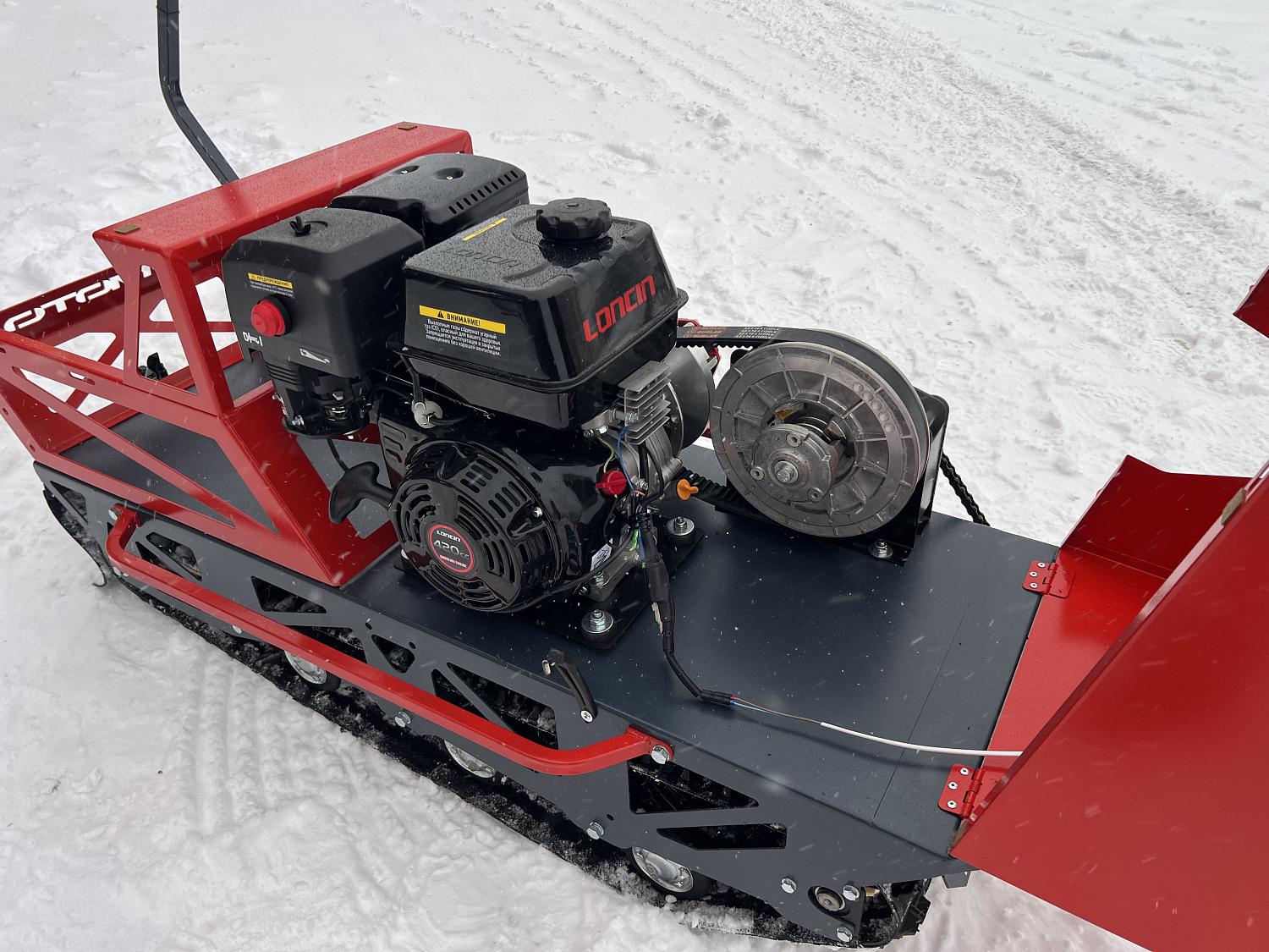 Мотобуксировщик EX-MOTO SNOWDOG S500 15л.с в Батайске