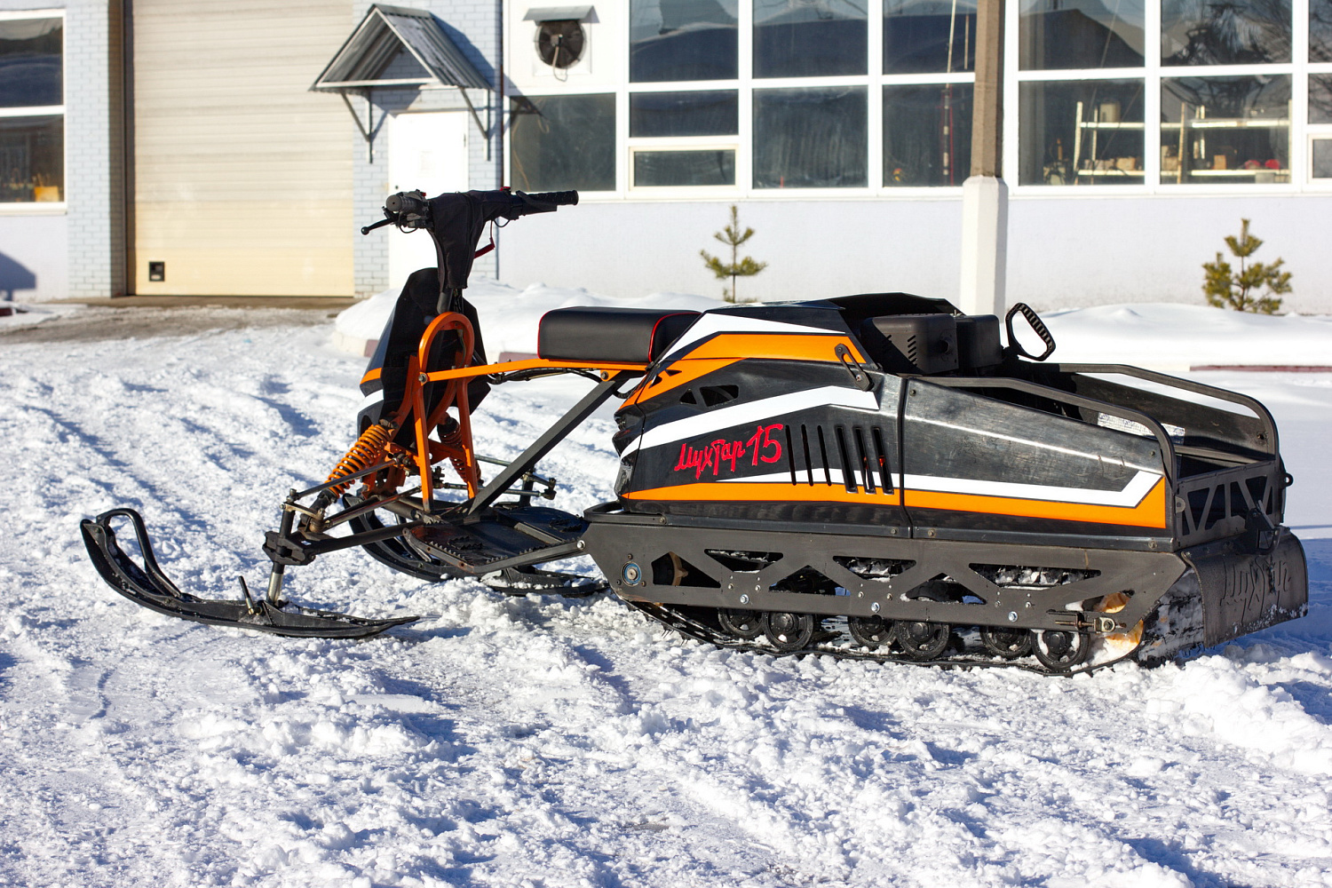 Мотобуксировщик IRBIS Мухтар 15 с лыжным модулем в комплекте в Батайске