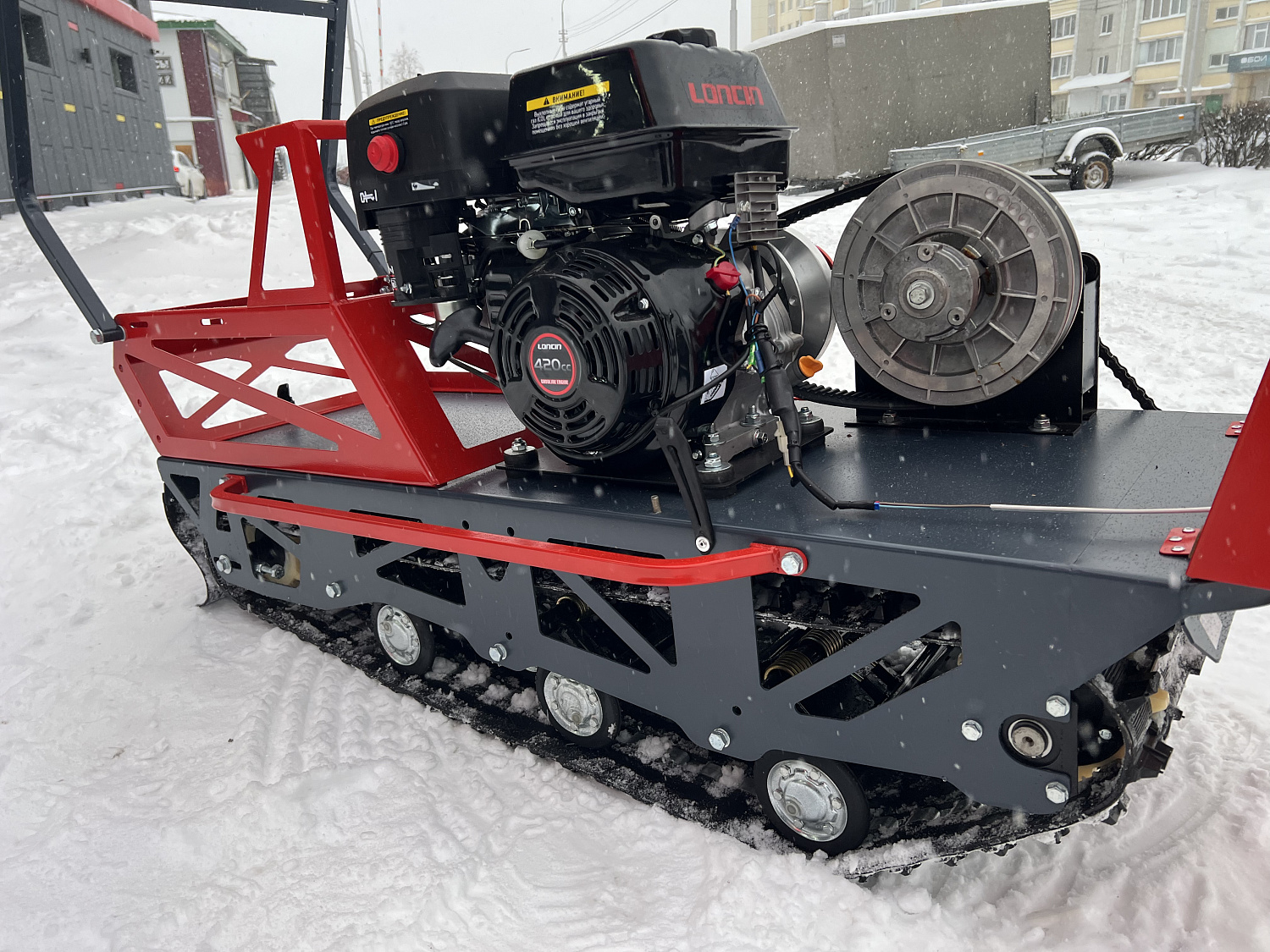 Мотобуксировщик EX-MOTO SNOWDOG S500 15л.с в Батайске