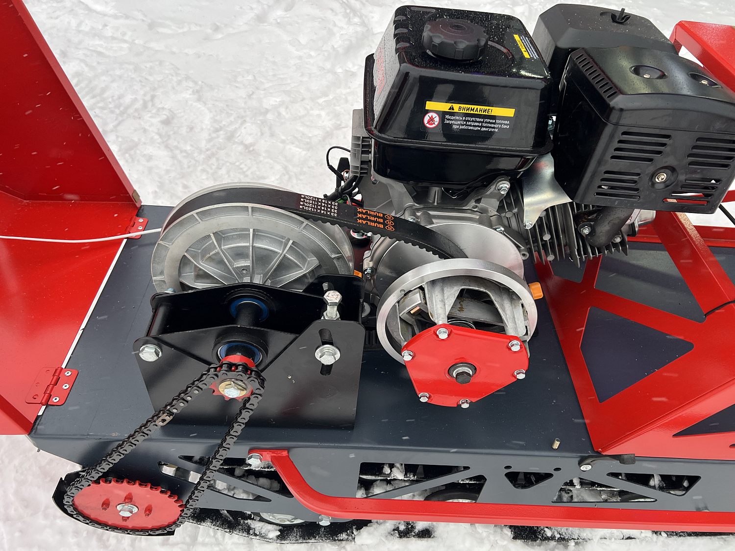 Мотобуксировщик EX-MOTO SNOWDOG S500 15л.с в Батайске